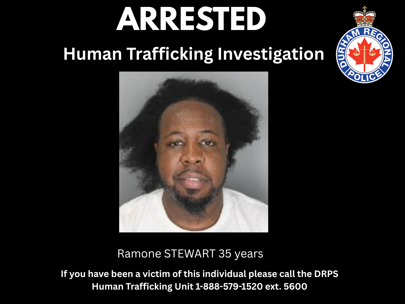 Image of Male Arrested After Human Trafficking Investigation